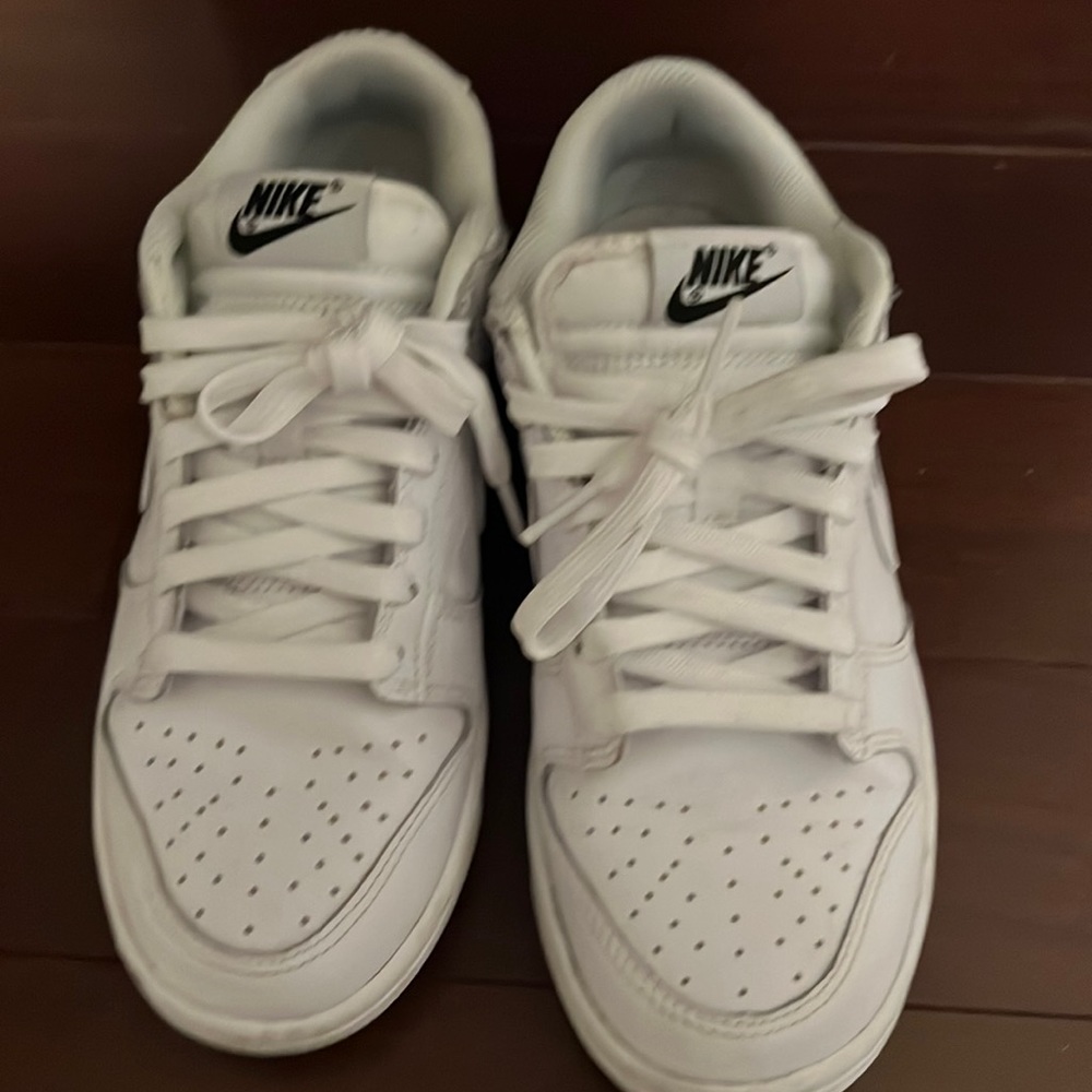 Nike dunk low. White. Size 6.5